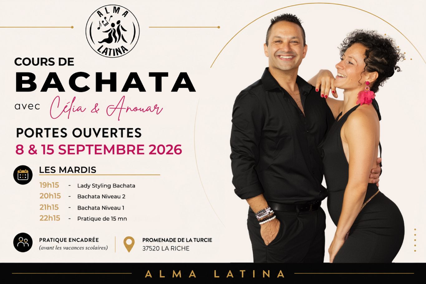 Portes ouvertes cours de Bachata d'Alma Latina